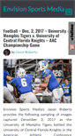 Mobile Screenshot of envisionsportsmedia.com